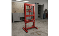 6 Ton Shop Press Heavy-Duty Hydraulic Shop Press Heat-Treated for Garage, DIYers