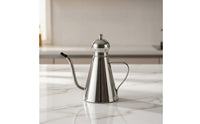 Oil Pot Stainless Steel Oil Pot with Lid Dripping  Cruet for Dining Table