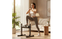 Bulgarian Split Squat Rack Adjustable Bulgarian Split Squat Stand Padded Leg Workout Equipment for Fitness Enthusiasts, Home Gym, Strength Training