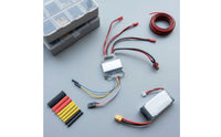3-Channel ESC Compact RC ESC Easy Install for Tracked Vehicles