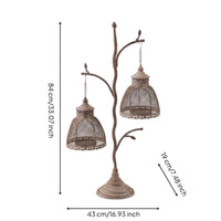 Decorative Bird Cage Candle Stand Mesh Metal Shades Birdcage Candle Holder Warm Light Decor for Tabletop Display