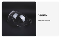Anti-Fog Motorcycle Helmet Lens Sun Protection Motorcycle Helmet Face Visor Windproof Protected