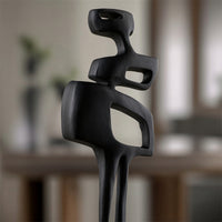 Abstract Sculpture Contemporary Geometric Sculpture Artistic Decor for Console Table
