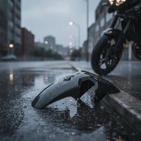 Front Wheel Mudguard Front Mudguard Easy to Install Mud Guard for Weather-Resistant Riding