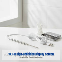 Visual Otoscope, High-Definition Ear Cleaning Tool, 3.2mm Camera, Ear Canal and Nasal Inspection