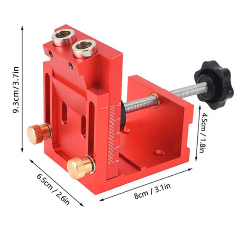 Angled Hole High Precision Adjustable Pocket Hole System Long-Lasting