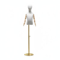 Child Mannequin Reusable Kids Clothing Display Stand Long-Lasting Plastic