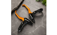 Ergonomic Levers with Adjustable Reach Lightweight Cycle Brake Levers Heavy Duty for Cyclists, Kids, Mountain Bikes, Road Riding