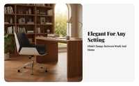Highspine-Supporting Ergonomic Chair Modern Minimalist Look Office Furniture Gliding Rolling Casters Adjustable Headrest