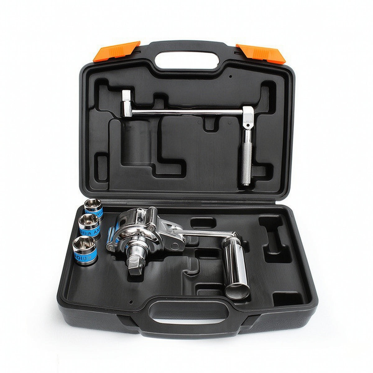 Lug Wrench Kit Labor-Saving Lug Wrench with Sockets Tire Change Tool Kit Extendable Portable for Car Owners