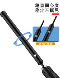 电动车摩托维修套头电扳手专用高强度加长风炮套筒电动车坐桶套筒