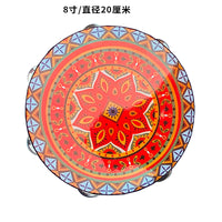 铃鼓舞蹈道具新疆维吾尔族手鼓幼儿园手拍鼓乐器敦煌飞天鼓考级用