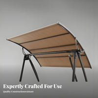 Rainproof Swing Canopy Replacement Cover Waterproof Swing Canopy Top Thickened Material for Homeowners, Backyard, Courtyard, Lawn