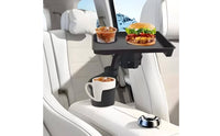 Easy to Install Car Cup Holder Tray Universal Fit Car Food Tray Compact Non-Slip for Parked Breaks