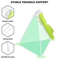 Golf Stand Bag with Double Compartments, Plastic, for Golf Training