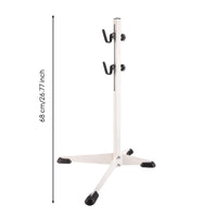 Freestanding Cycle Stand with Adjustable Hooks Space-Saving Bike Stand with Adjustable Height Easy Storage Stable for Cyclists, Mechanics, Garage, Indoor Display, Apartment, Workshop