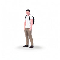 Miniature Male Figure Freestanding Diorama Figure Detailed for Desktop Display