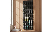 Hanging Pocket Organizer with Hooks Space-Saving Hanging Storage Organizer Heavy-Duty for Closet, Bedroom, Washroom