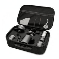 Travel Coffee Maker Kit Space-Saving Coffee Kit with Grinder Manual for Camping