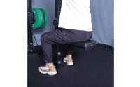 Multi-Function Adjustable Fly Bench Attachment Easy Assembly Leg Hold Bench Heavy Duty Squat Rack with Pulley Padded