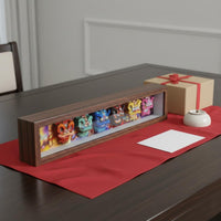 Lion Dance Decor Plaque Decorative Display Piece Framed Tabletop Art