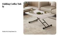 Reshapeable elevateTop Table Space Saving elevateTop Rolling Desk Multi-Functional With Wheels for Small Apartment Residents