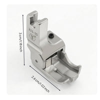 Presser Foot Compact Hardware Slender for Garment Finishing
