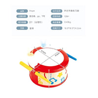Hape智能触控电子鼓男女宝宝手拍鼓木制儿童音乐拍拍鼓益智力玩具 律动音鼓