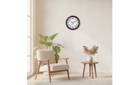 Quartz Wall Clock Large Face Round Wall Clock Silent for Office, Bedroom