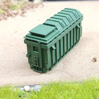 HO 1/87牵引变电站变压器 铁路大件运输件 火车沙盘树脂模型 G100