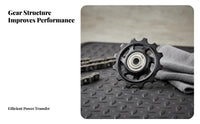 Rear Derailleur Guide Wheel CNC Machined Rear Derailleur Pulley Bike Bearing Pulley Wheel Lightweight Drivetrain Part Anodised