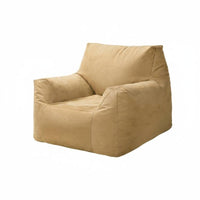 Bean Bag Armchair Removable and Cleanable Cover Lounge Chair Space Saving Modern Aesthetic for Adults, Esports Fans, Living Room