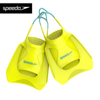 Speedo速比涛脚蹼训练提升速度脚蹼划水脚掌半掌短款脚噗游泳装备