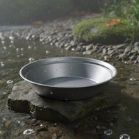 Galvanized Gold Pan Rust Resistant Gold Prospecting Pan for Hobbyists, Beginners