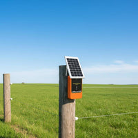 Solar Electric Fence Power Single-Unit Weather Resistant Solar Fence Charger