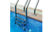 4-Step Pool Ladder Stainless Steel Ladder with Handrails Non-Slip Pool Stairs