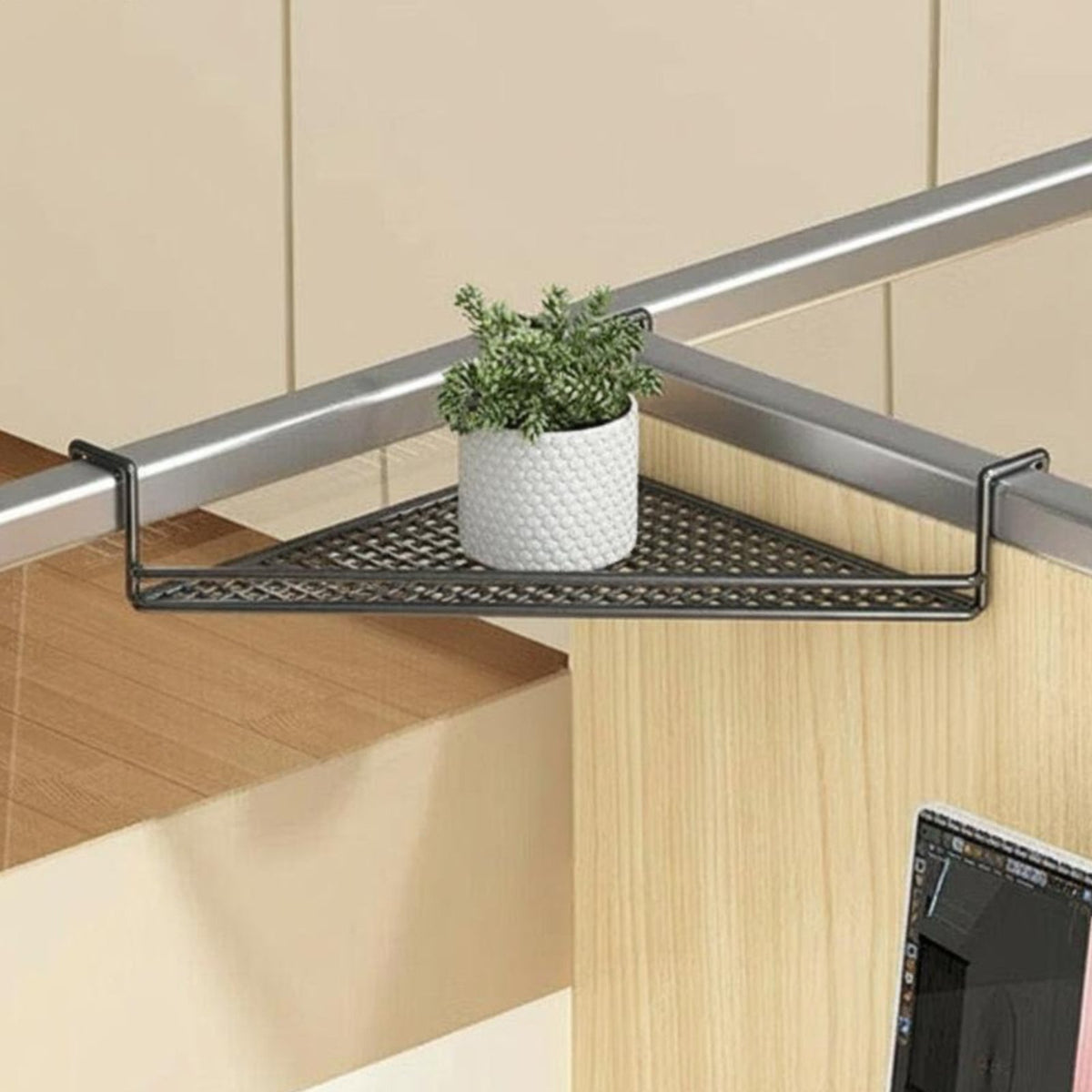 Railing Planter Rack Hanging Design Railing Planter Basket toolat no extra cost Installation