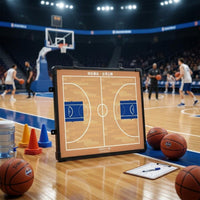 Foldable Training Board Floor Standing Tactic Board Double-Sided for Practice