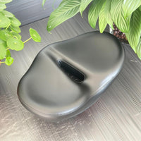 Short-Nose Saddle Hollow Center Cushioned Saddle Shock Absorption Short Bike Seat