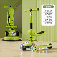 Folding 3-Wheel Scooter for Kids Ages 3-6 with Flashing Wheels