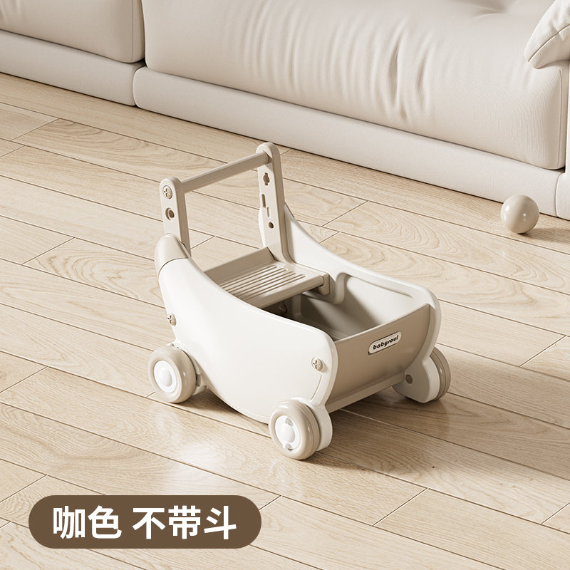 babysoul婴儿学步车宝宝手推车收纳多功能学走路神器助步周岁玩具