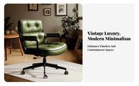 Highspine managerial Chair Vintage design rotate Seat Ergonomic Design Height Adjustable for Adults