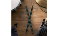 5A Hickory Drumsticks Professional Hickory 5A Drumsticks Balanced Drumstick with Wood Tip for Drummers