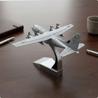 C-130J Model Airplane Die-Cast Collectible Item Static Display for Aviation Fans