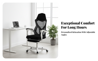 Ergonomic Mesh Office Chair Adjustable, Rotating For Study