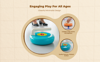 Curling Game Set, 11cm sphere, Indoor Outdoor, Random Color