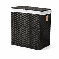 Laundry Hamper with Lid Collapsible Bin Portable for Closet