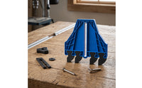 Secure Featherboard with Miter Bar Heavy Duty Feather Board Accurate Featherboard with Miter Slot Slots High Precision for Carpenters, Table Saws