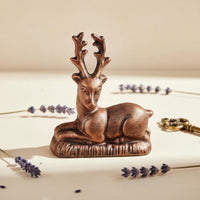 Cast Iron Deer Door Stop Anti-Slip Home Decor Charming for Entryway, Bedroom