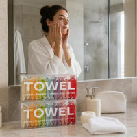 Disposable Super Absorbent Quick Dry Hair Towel Turban for Travel and Bath